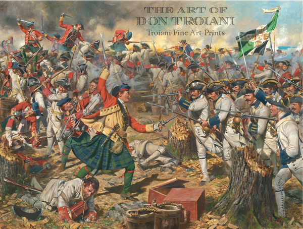 Battle of Carillon (Fort Ticonderoga), 1758 – The Art of Don Troiani