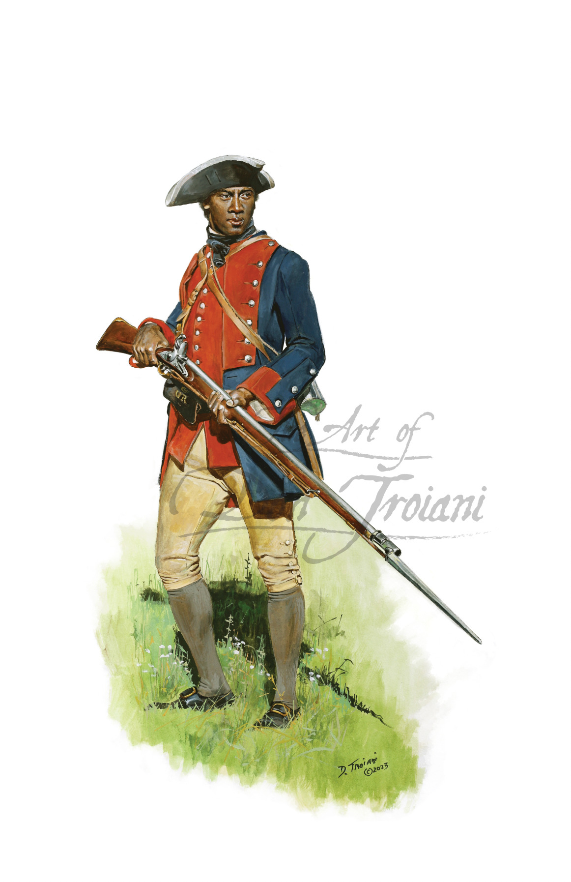 Black Massachusetts Provincial, 1757