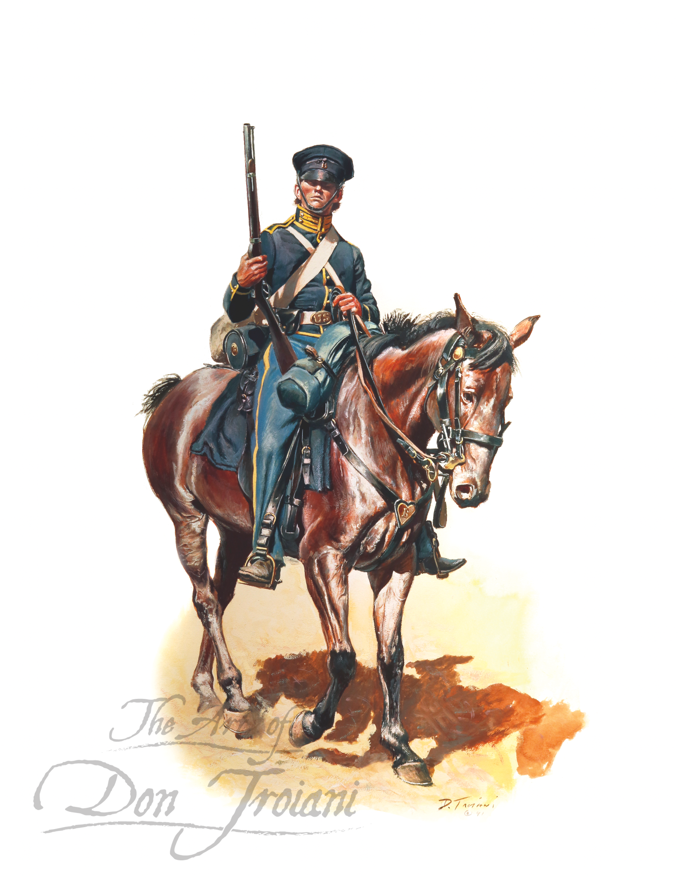 Trooper, 1st Regiment, U.S. Dragoons, 1846-1847