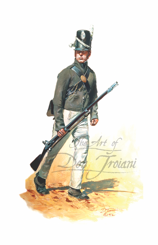 Private, U.S. Infantry Regular, 1814, Scott’s Brigade