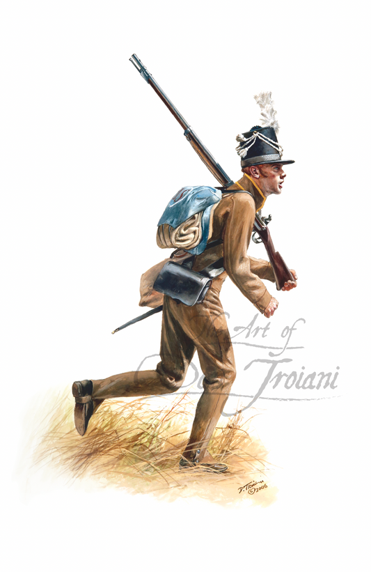 17th U.S. Infantry at the Raisin River