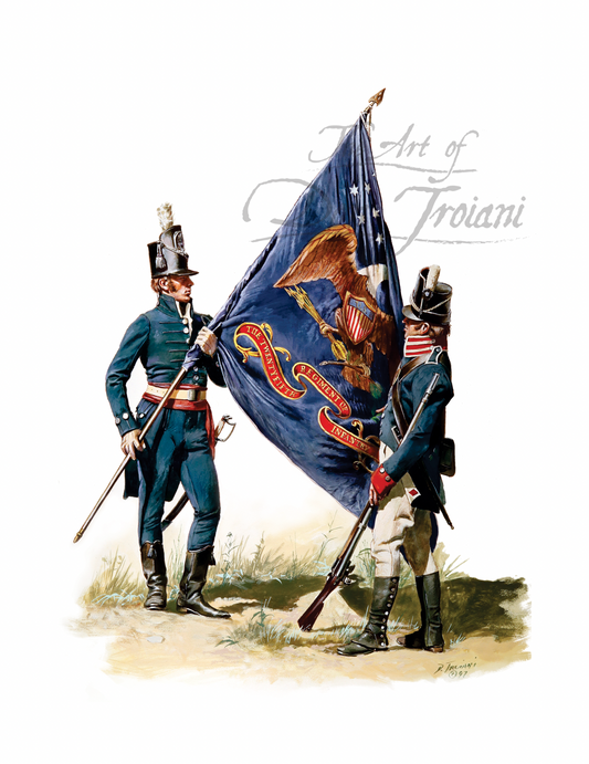 25th U.S. Infantry, 1812