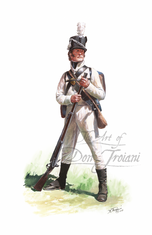U.S. Infantry Private, Summer Uniform, 1812