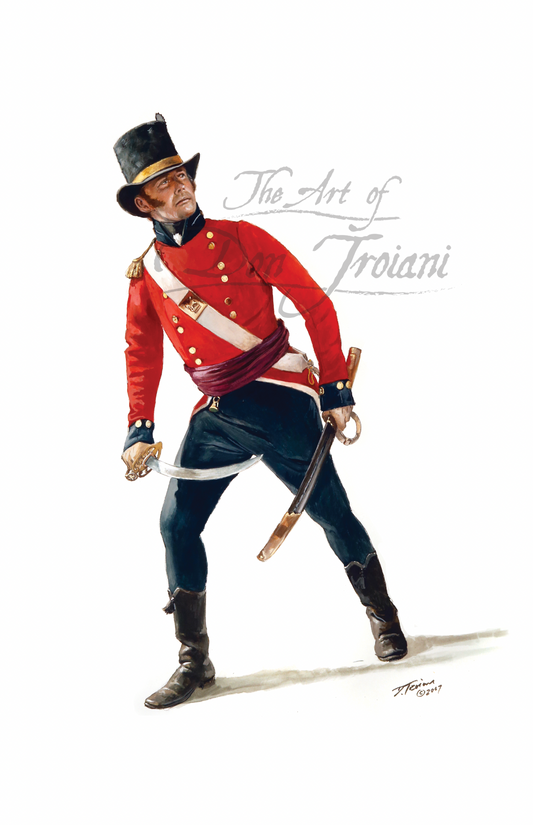 Royal Marine Officer, 1805