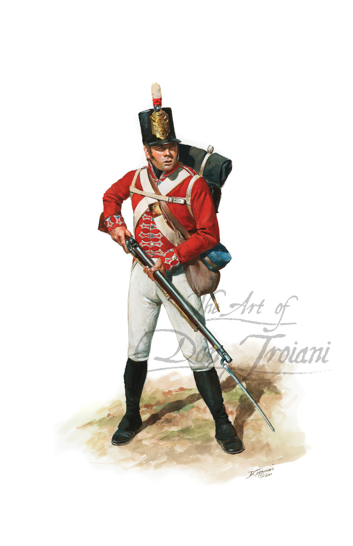 41st Regiment of Foot, British Private, 1812 – The Art of Don Troiani