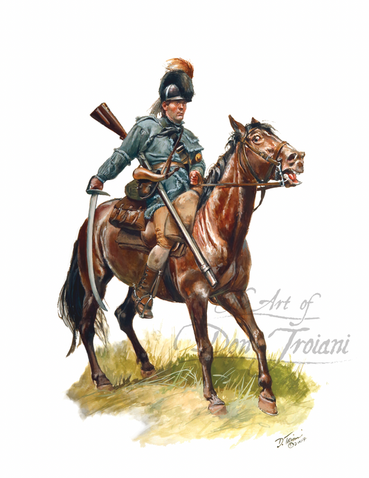 American Army: North Carolina Rifle Dragoon 1780-1781