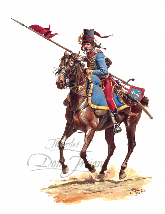 French Army: Lancer Of Lauzun’s Legion