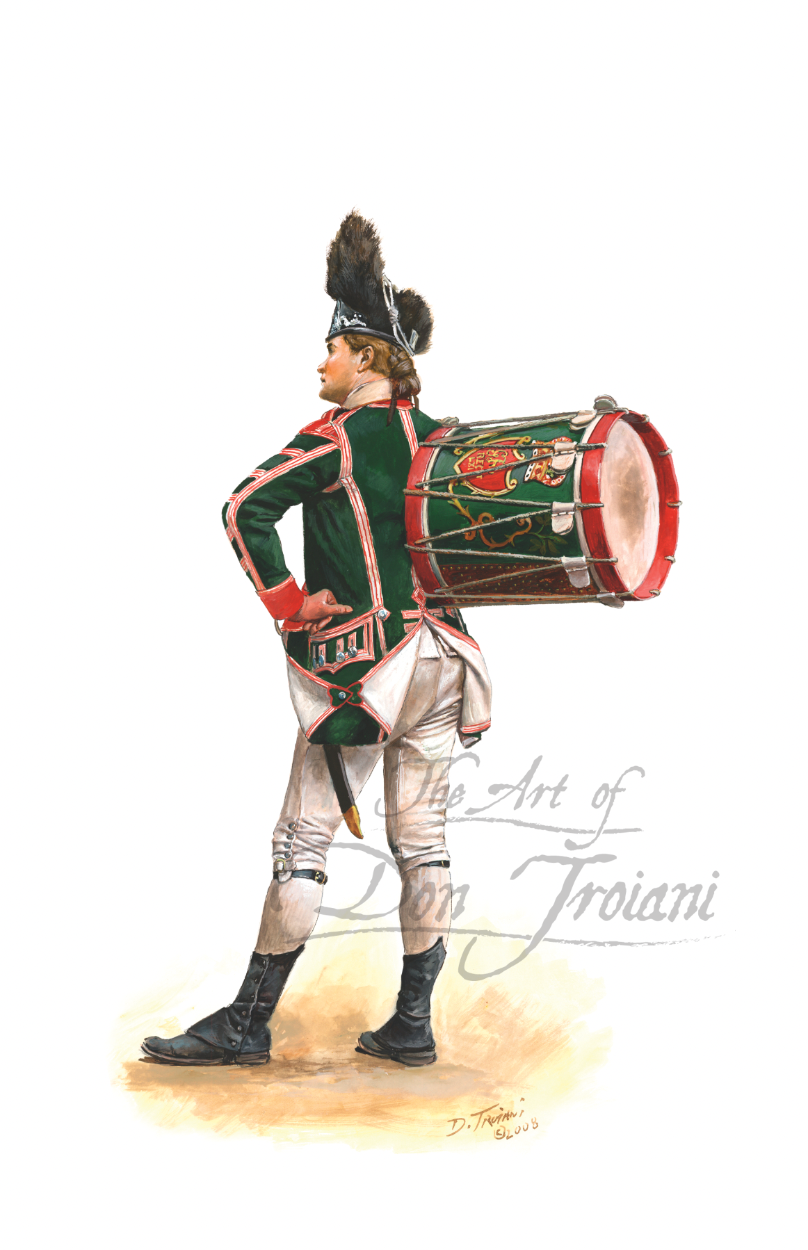 63rd Regiment of Foot, Drummer, 1776