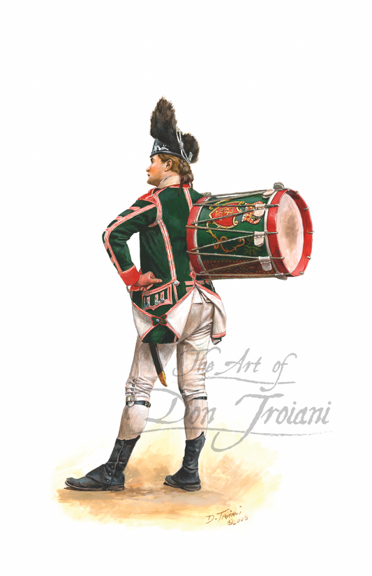 63rd Regiment of Foot, Drummer, 1776