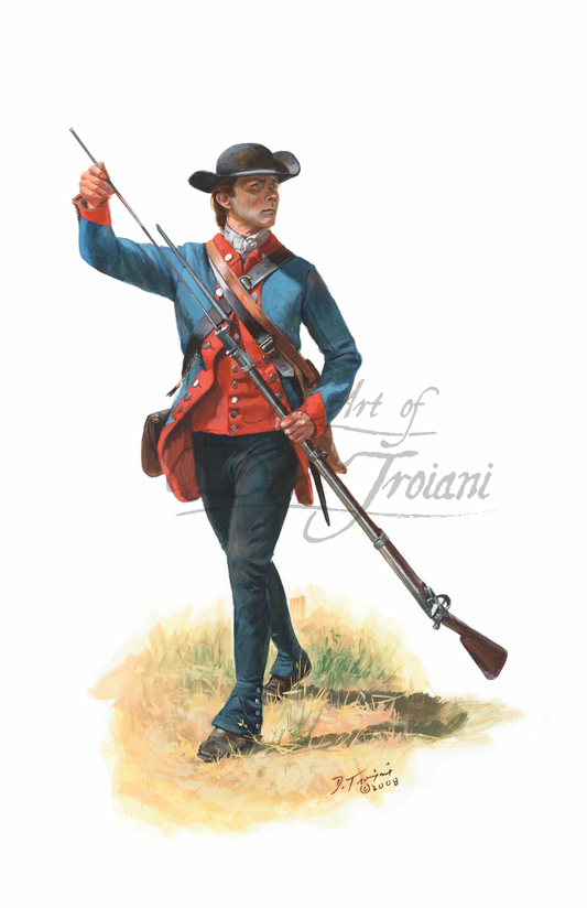 Private of the 2nd New Hampshire Regiment, 1777