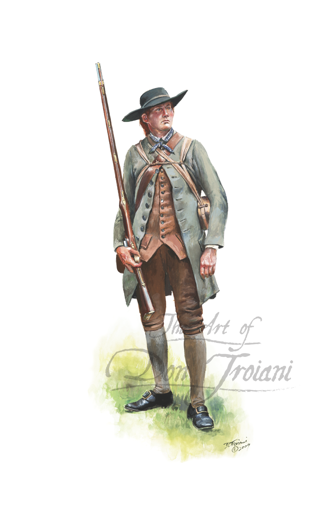 American Militiaman, 1775-81