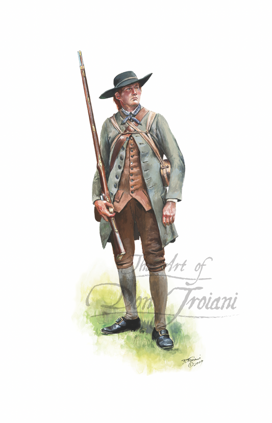 American Militiaman, 1775-81