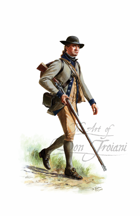 Continental Army: 4th New York Battalion, Private, Fall of 1775 at Fort Ticonderoga