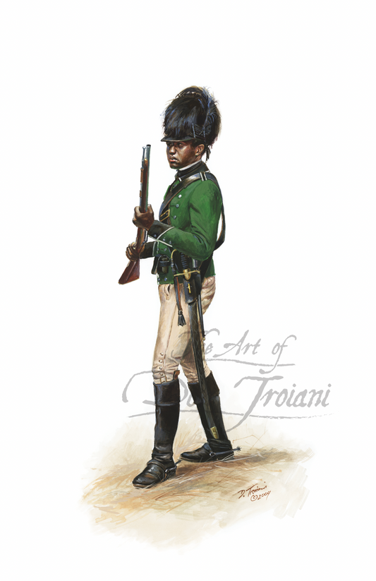 Trooper, Black Dragoons - Carolina Loyalists 1781-1782