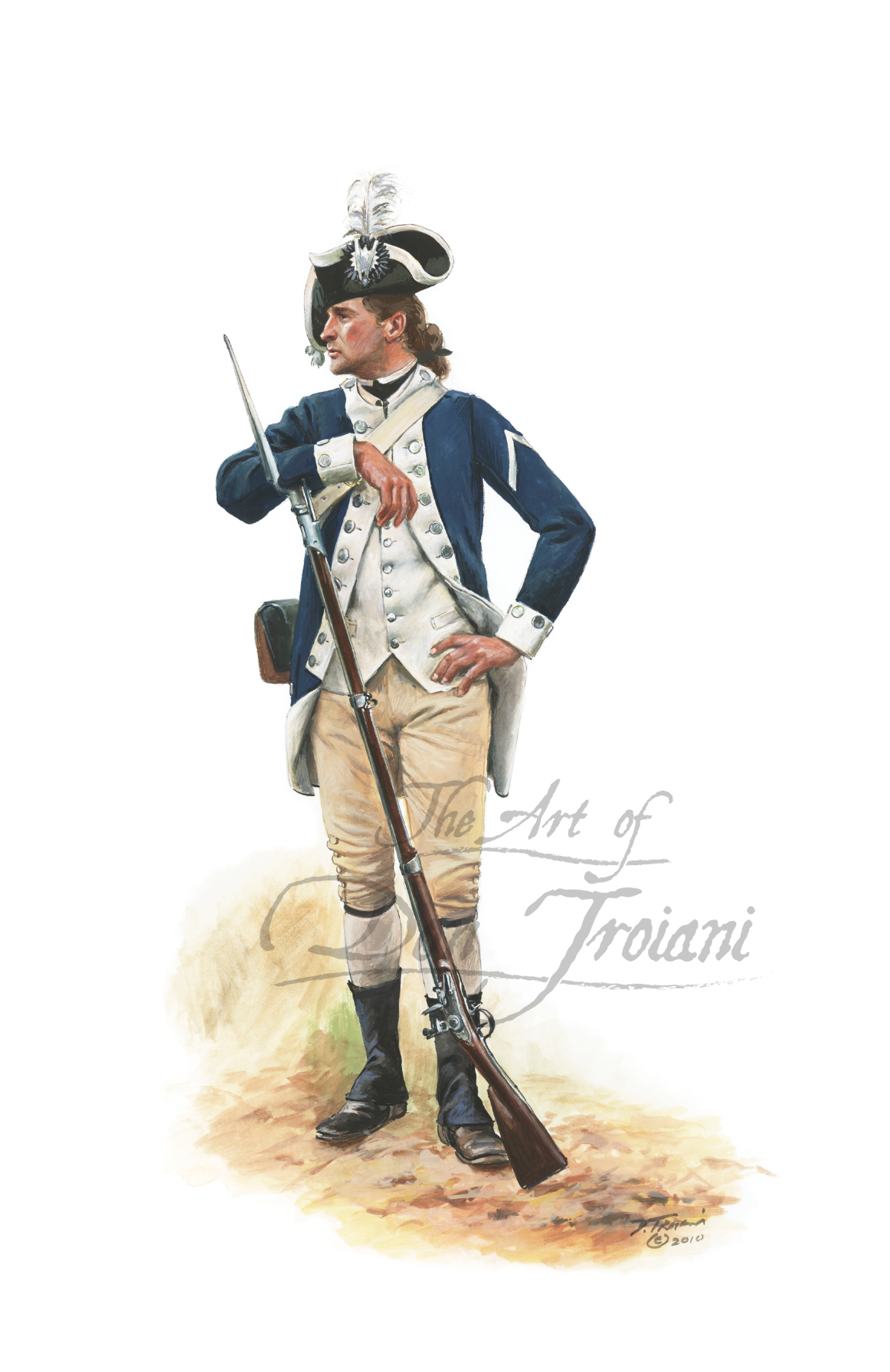 9th Massachusetts Regiment  Private, 1782