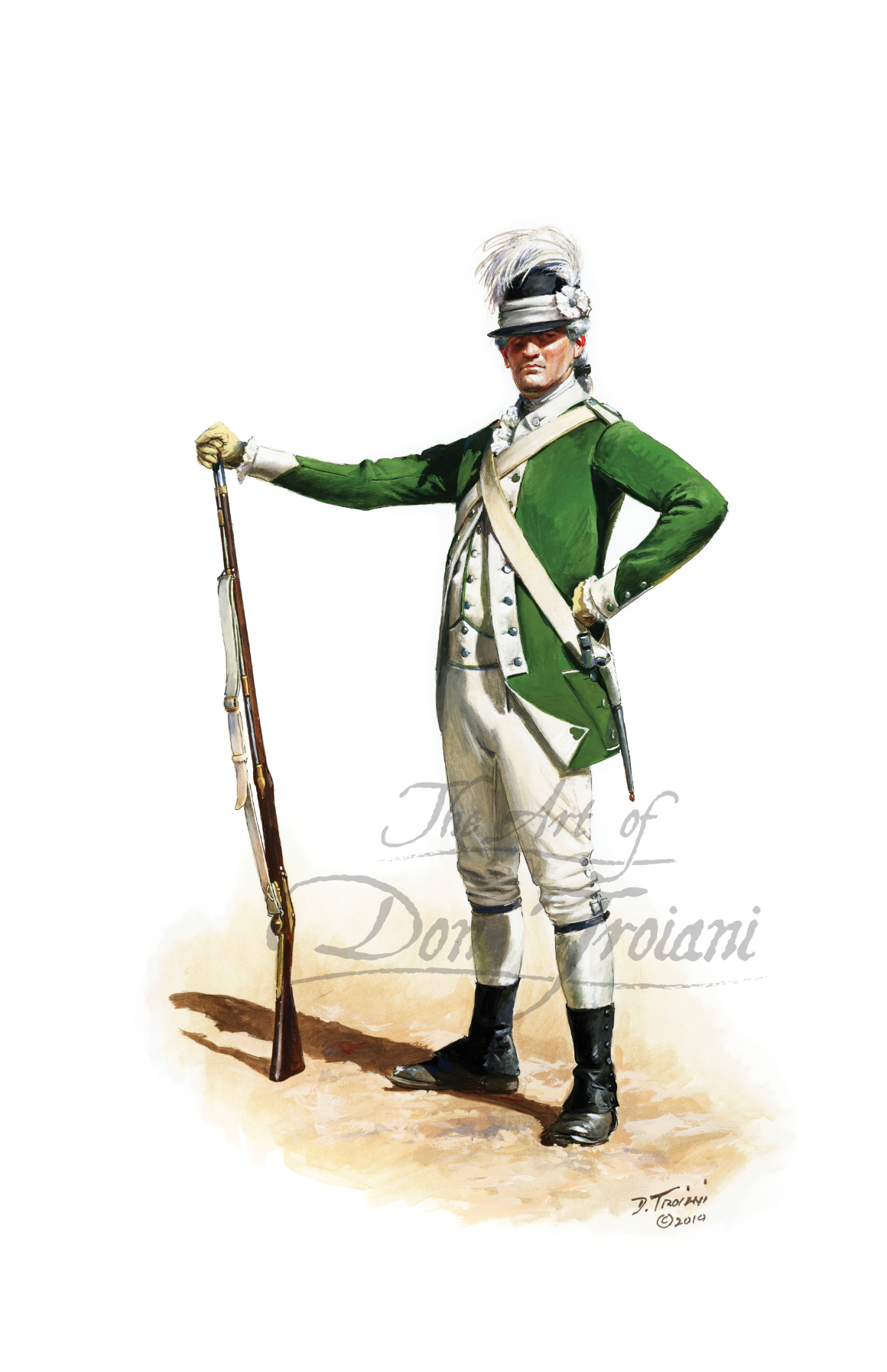 3rd Battalion Light Infantry Company Sergeant, Philadelphia Associators, 1775-1776