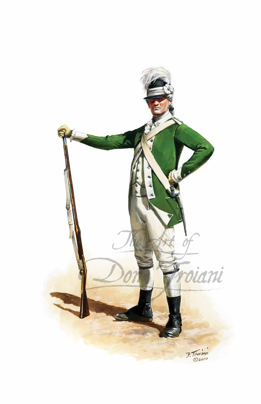 3rd Battalion Light Infantry Company Sergeant, Philadelphia Associators, 1775-1776