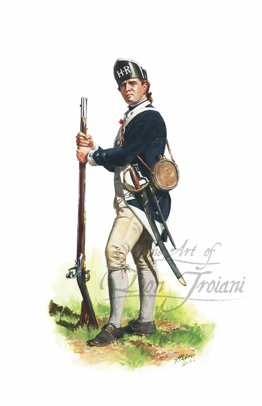 Sergeant of Hartley's Additional Regiment, 1777
