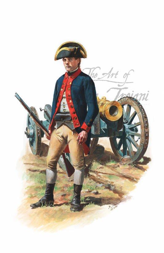 Knox's Artillery Regiment, Private, 1776