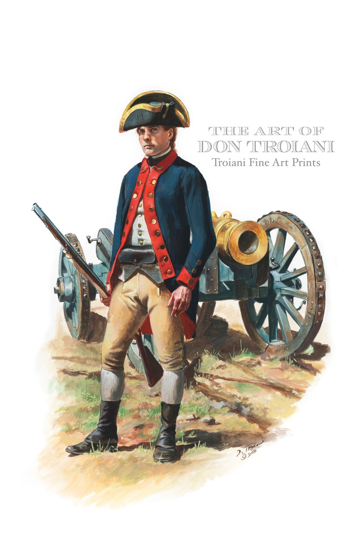 Knox's Artillery Regiment, Private, 1776 - TRW171