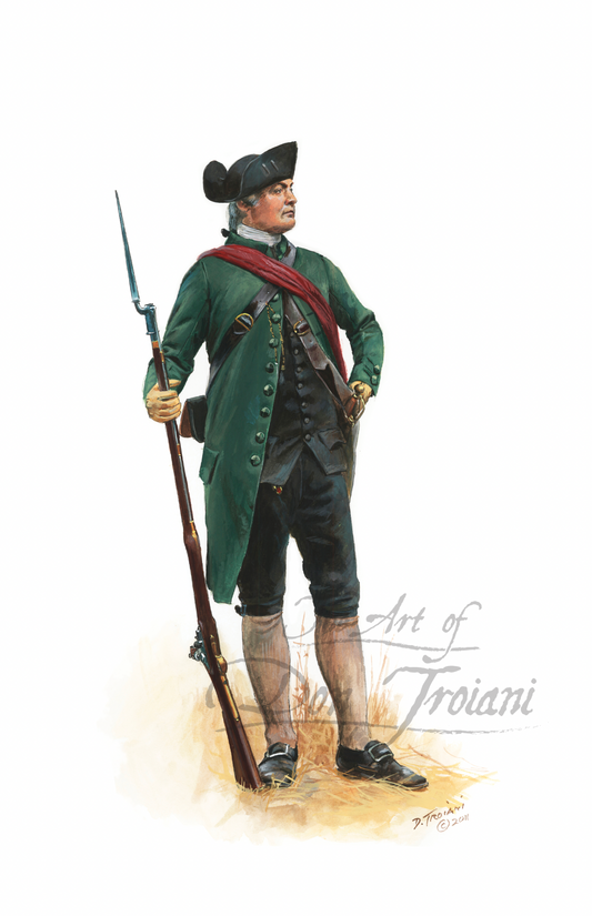 Major John Buttrick, Massachusetts Minuteman, 1775