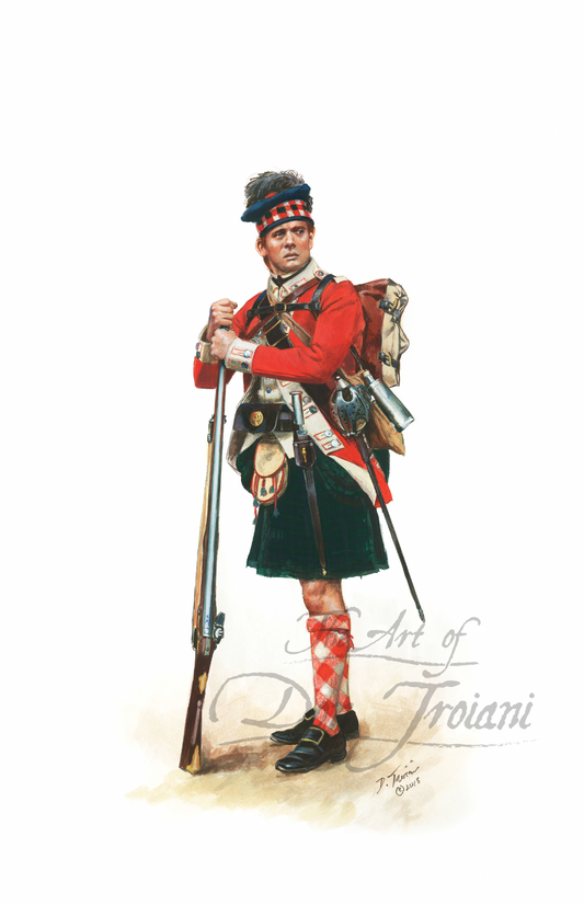 71st Regiment Of Foot Fraser's Highlanders, 1776