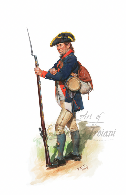 Pennsylvania State Regiment Private, 1777