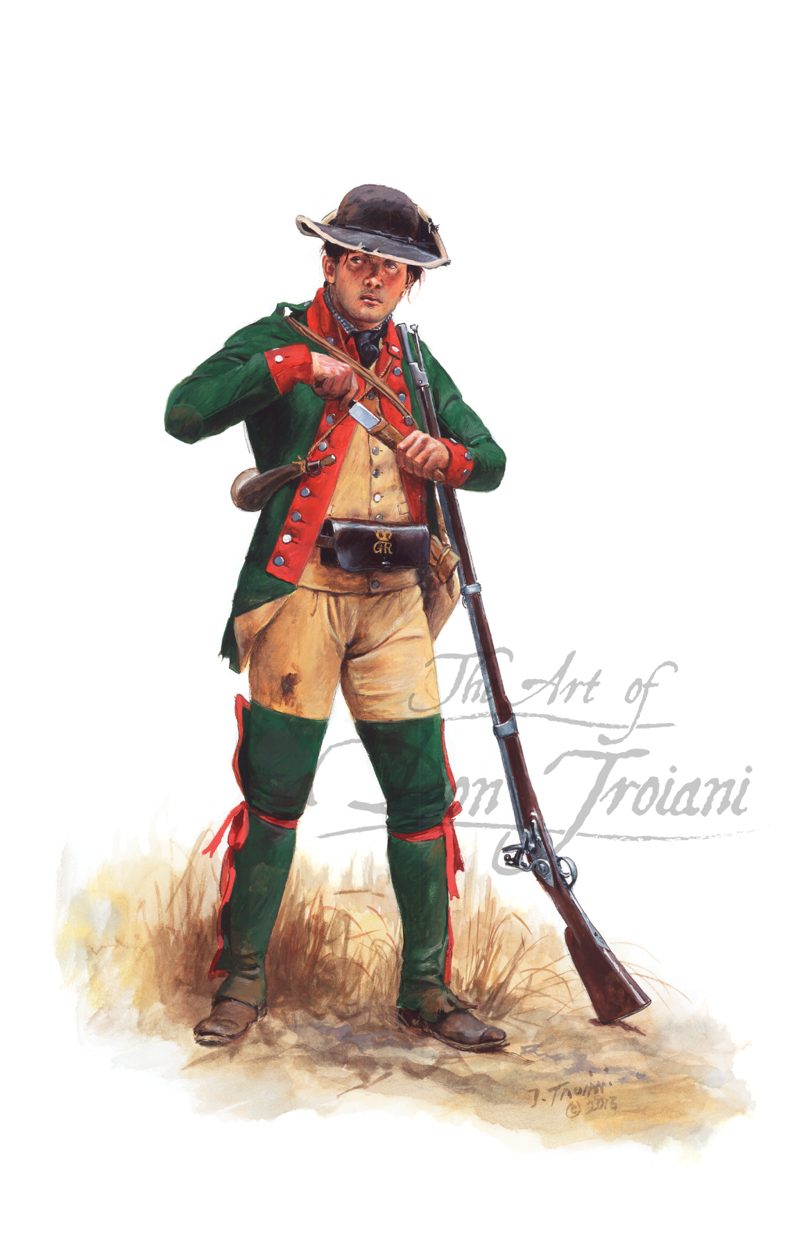 Boucherville's Company Of Canadian Volunteers, 1777