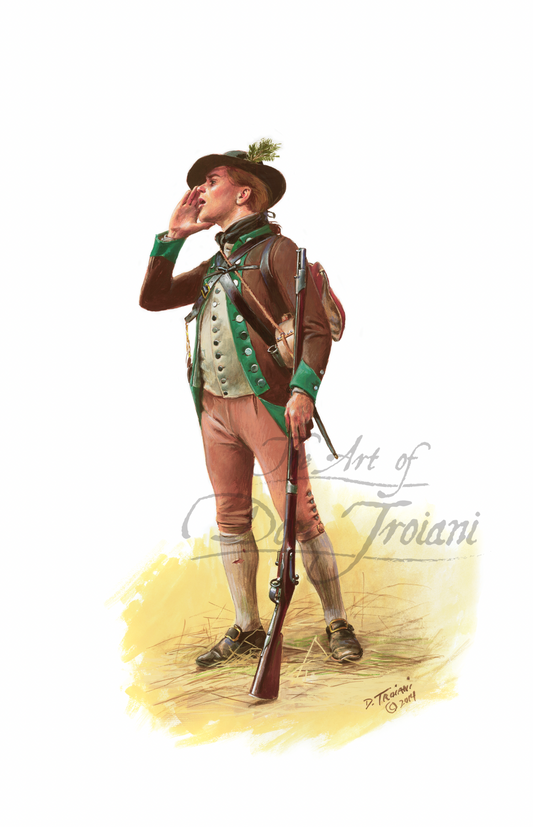10th Massachusetts Regiment Private, 1777