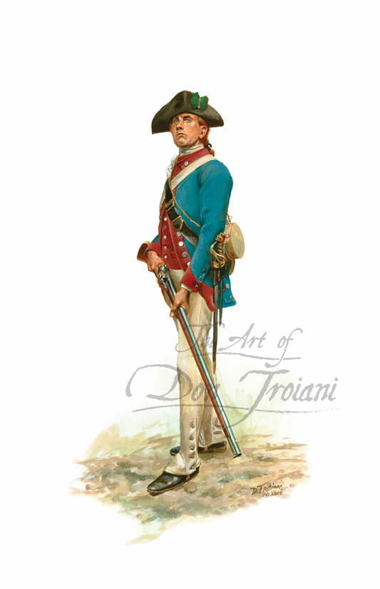 Officer of the 2nd New Hampshire Regiment, 1777