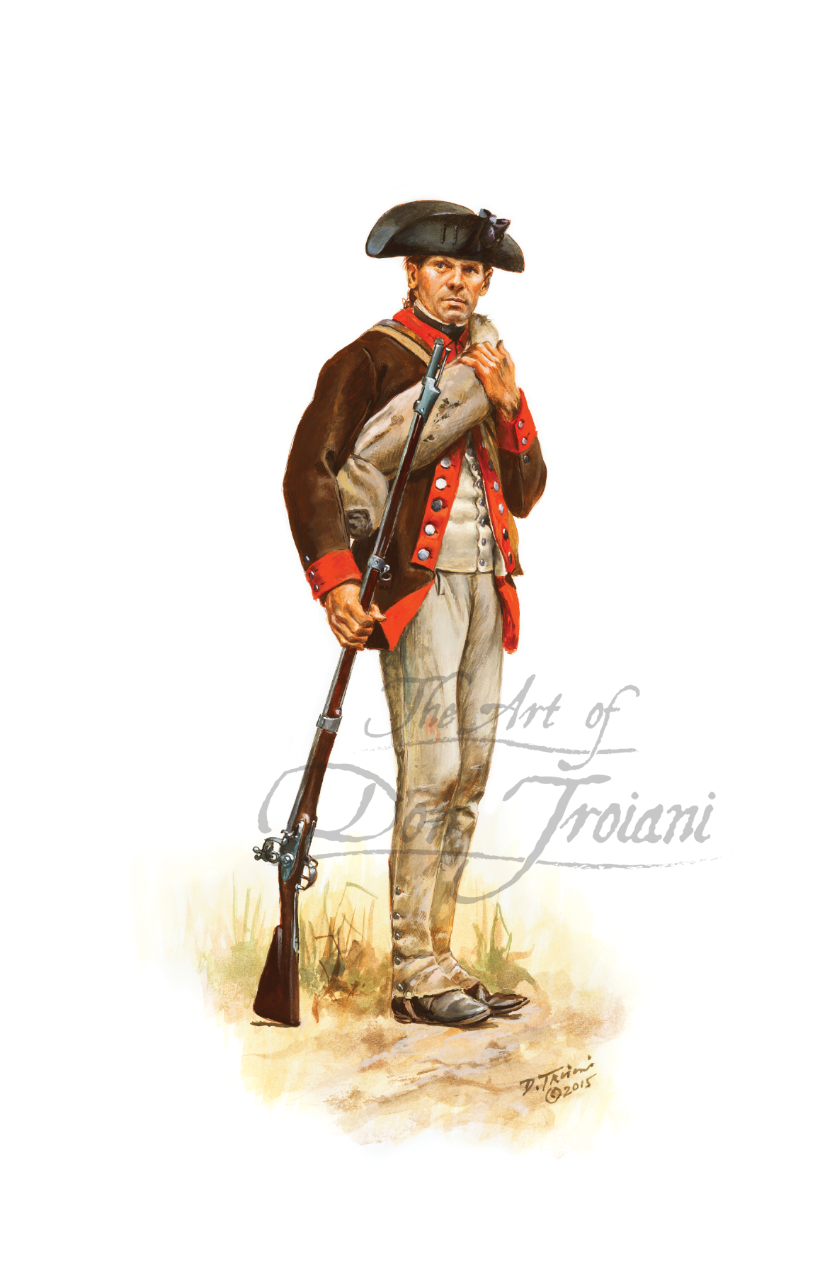 12th Massachusetts Regiment Private, 1777