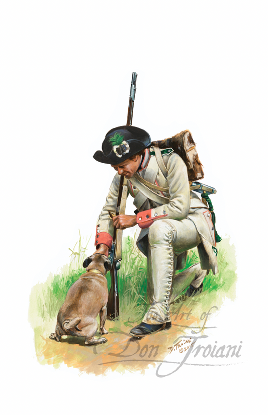 French Army, Touraine Regiment, 1781