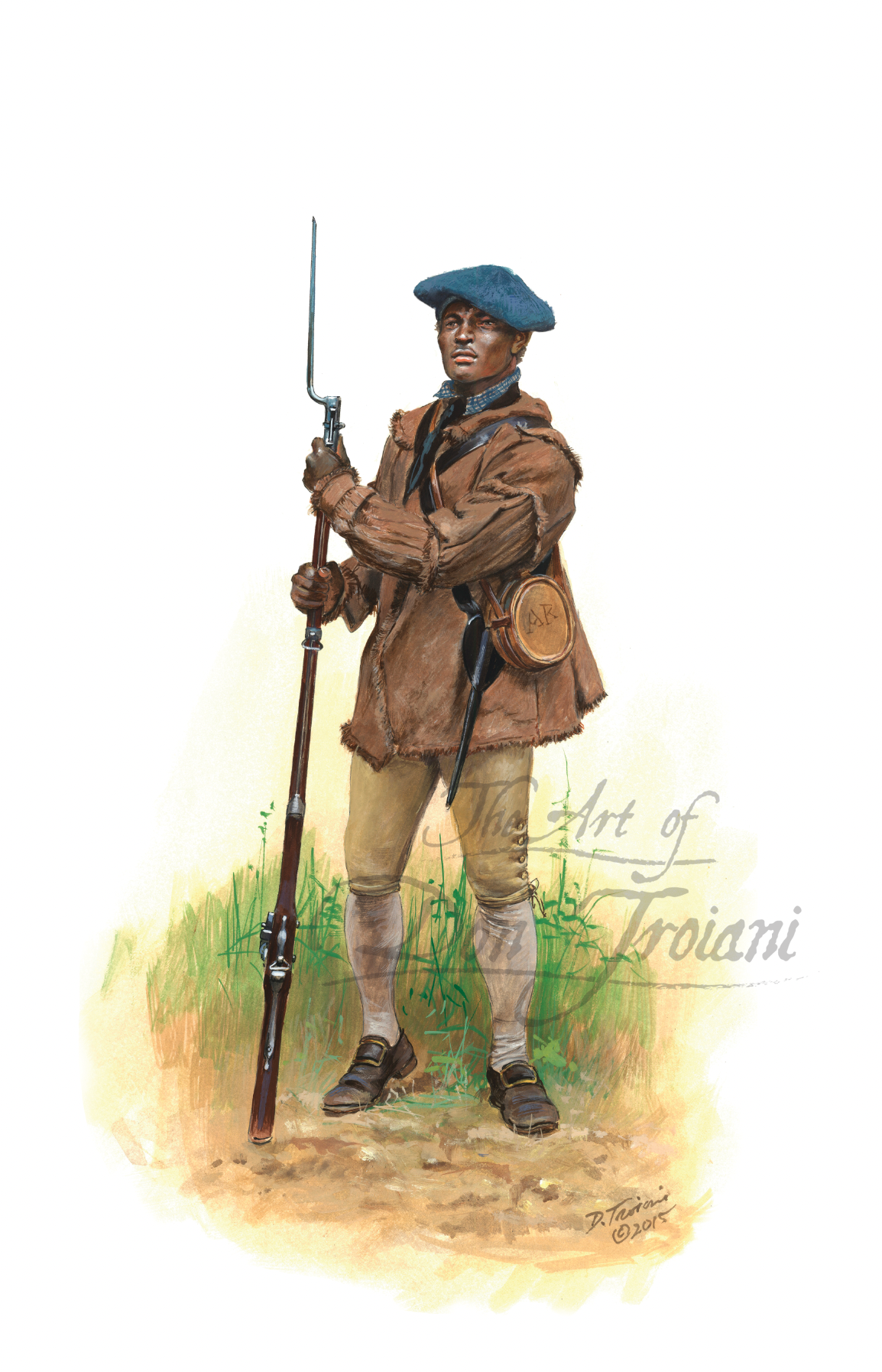 Private, 4th New York Regiment, 1777
