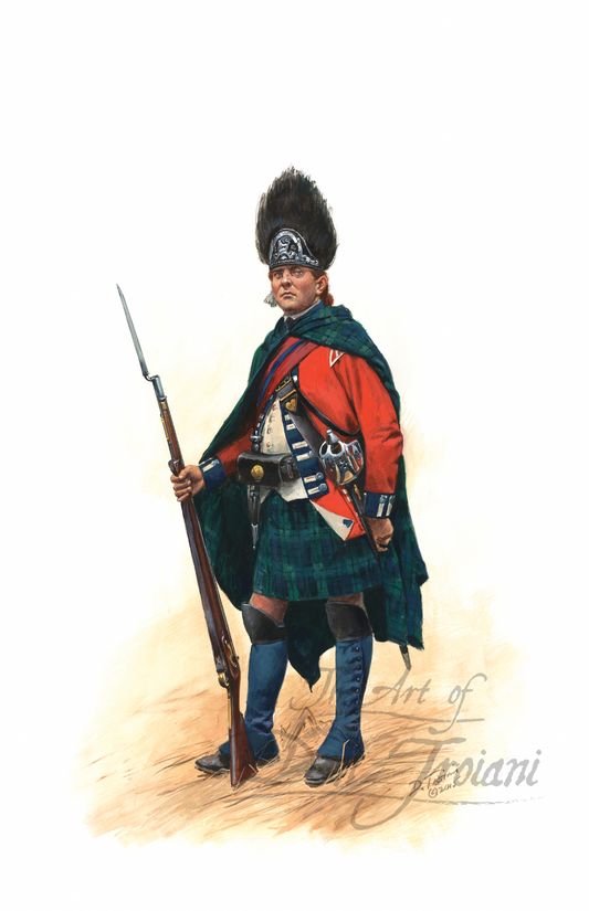 Sergeant Grenadier Royal Highland Emigrants 2nd Battalion, 1777