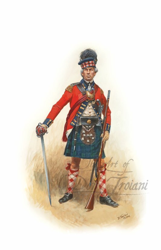 84th Regiment Officer, 1777