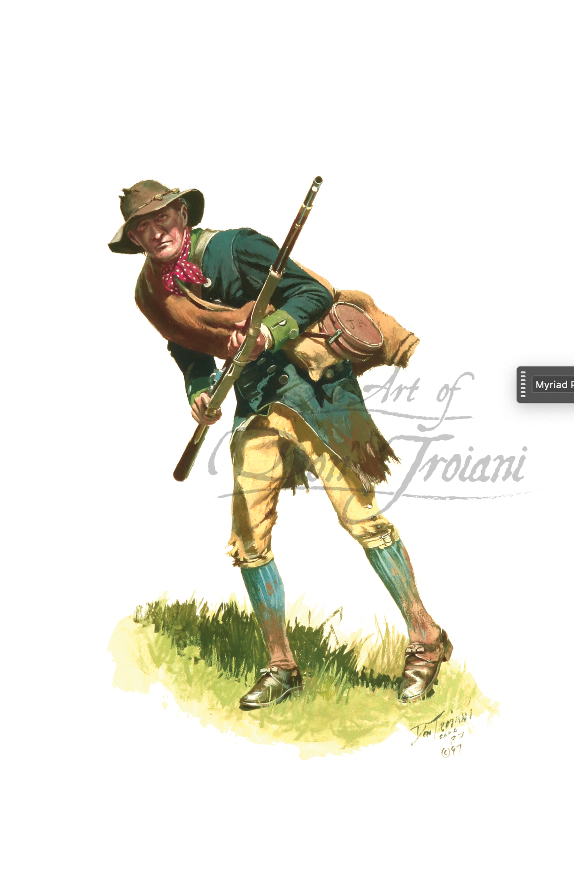 Virginia Militia, Cowpens, 1781