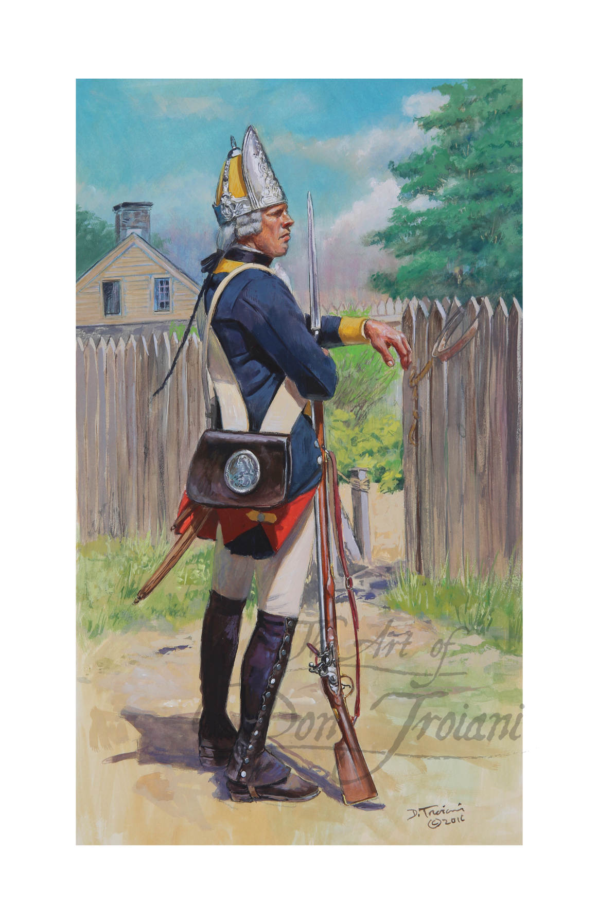 Fusilier Regiment Von Ditfurth, 1776