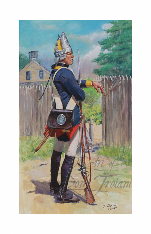 Fusilier Regiment Von Ditfurth, 1776