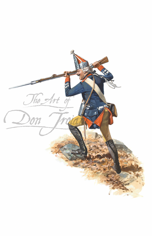 Hesse Kassel, Grenadier of the 3rd Garde Battalion, 1776