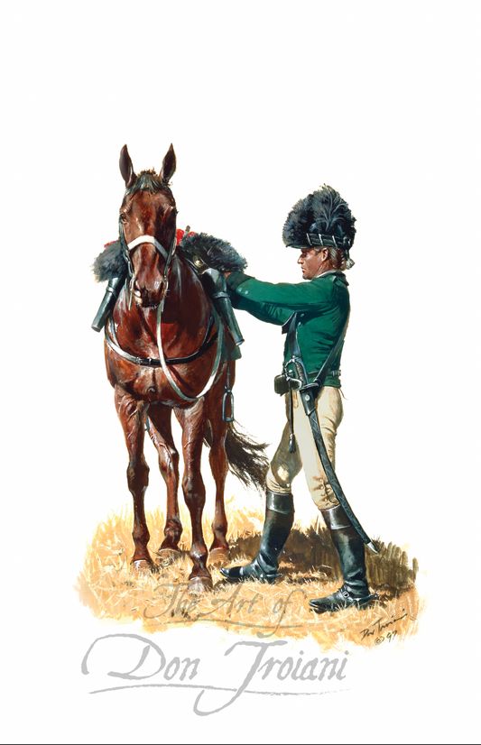 British Legion Dragoon Cavalry Trooper, 1780