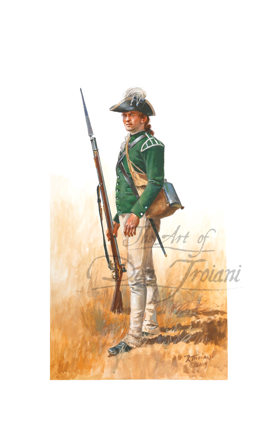 Grenadier Queen’s Rangers, 1778 – The Art of Don Troiani