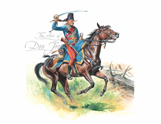 Hussar of the Lauzun Legion, 1781