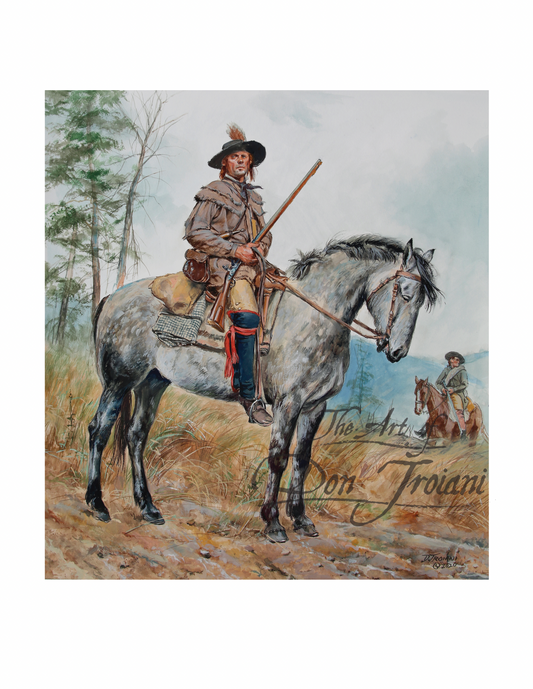 North Carolina Over Mountain Man, 1780