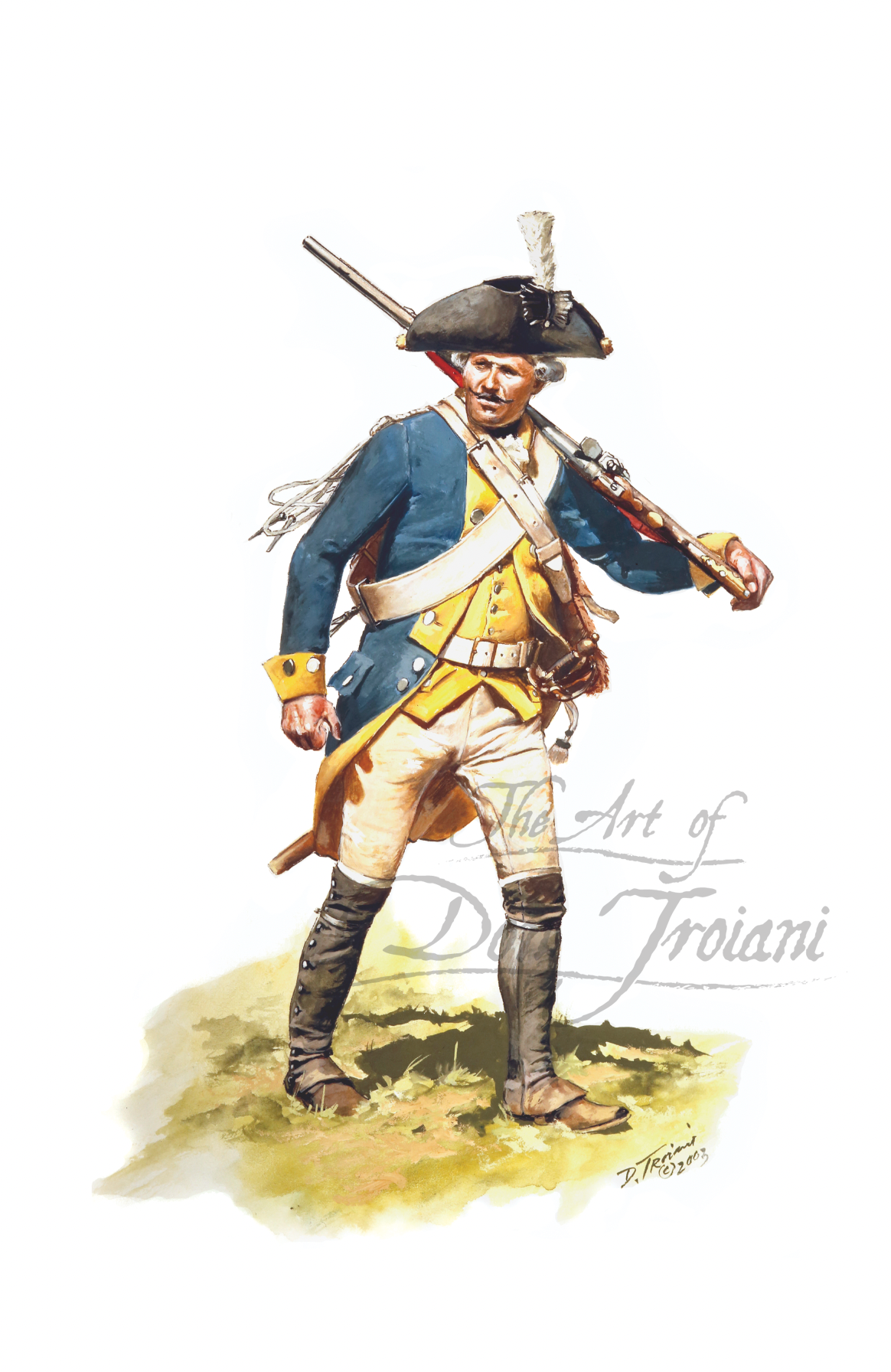 Brunswick Dragoon, Prinz Ernst Ludwig, 1777
