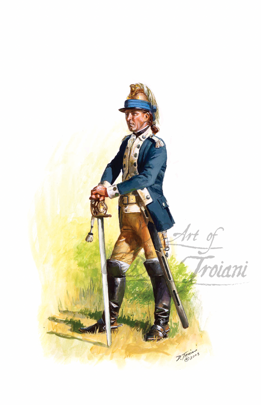 2nd Continental Light Dragoon Sergeant, 1778