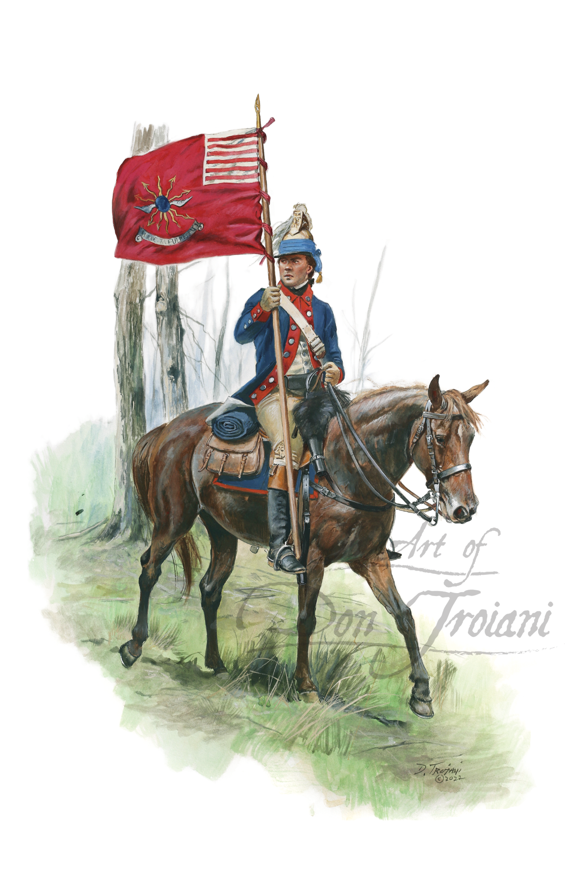 2nd Continental Light Dragoons, 1779