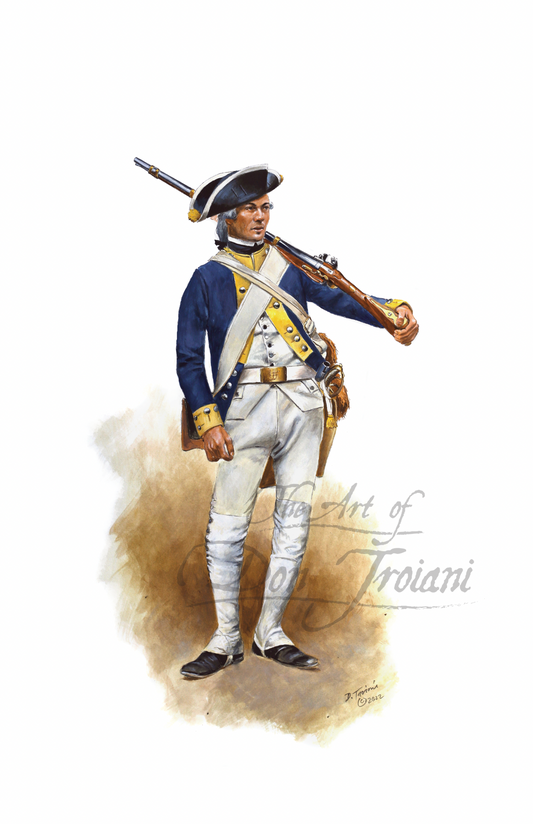 3rd Waldeck Regiment, 1776