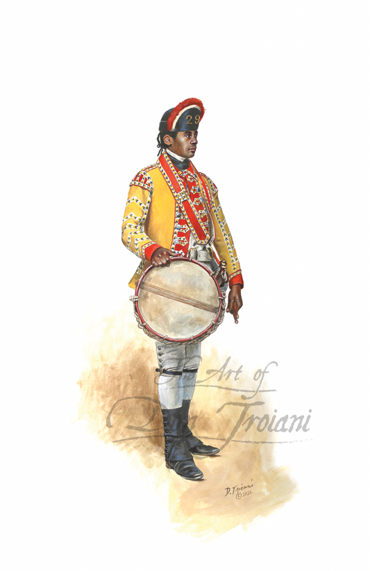 29th Regiment Drummer, 1770