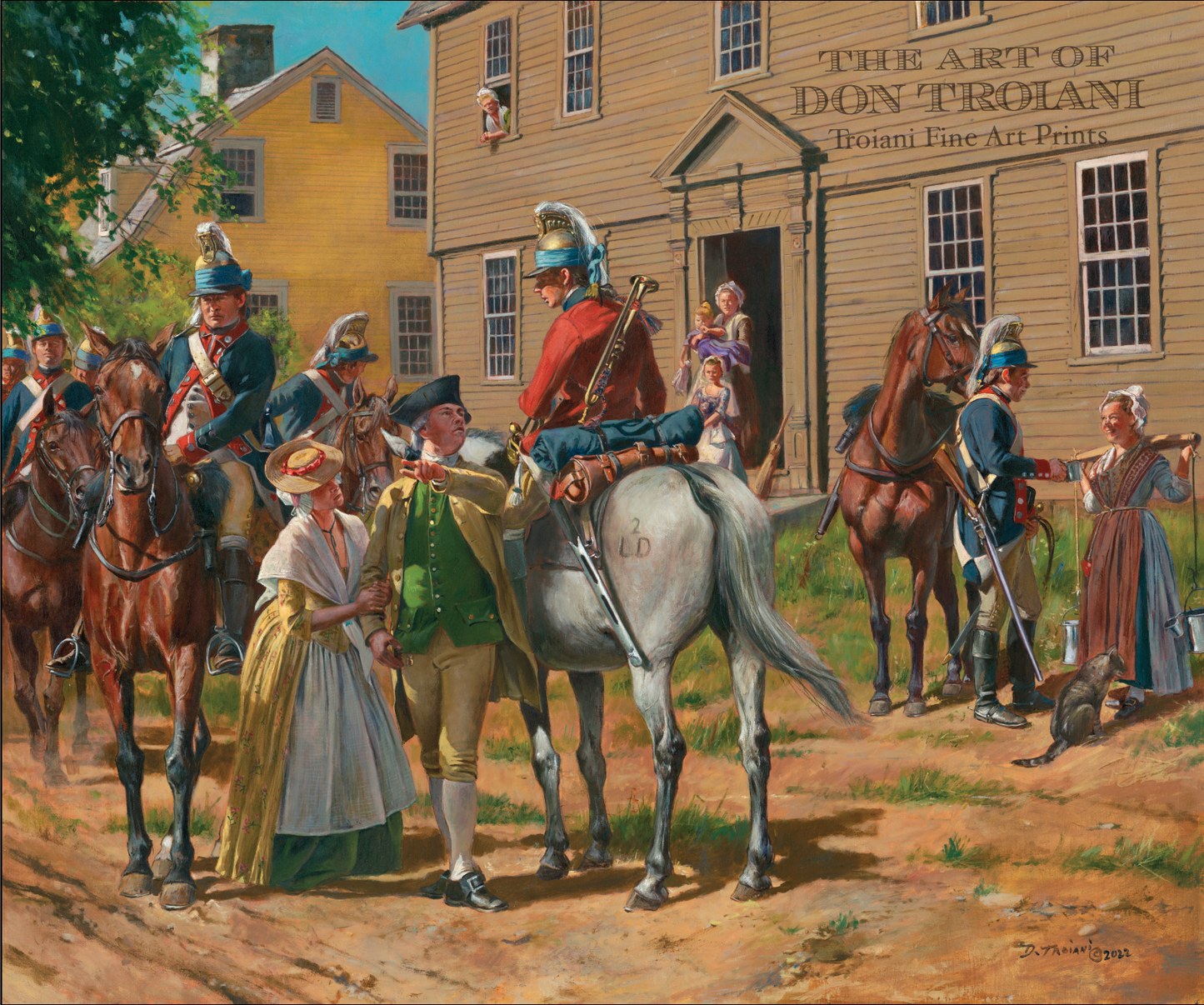 Halt at Woodbury Open Edition Giclee Print