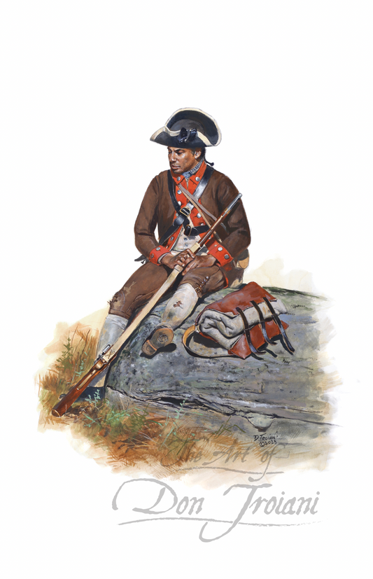 Black Private of the 2nd Rhode Island Regiment, 1777